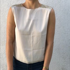 NWOT Alice n Olivia silk top